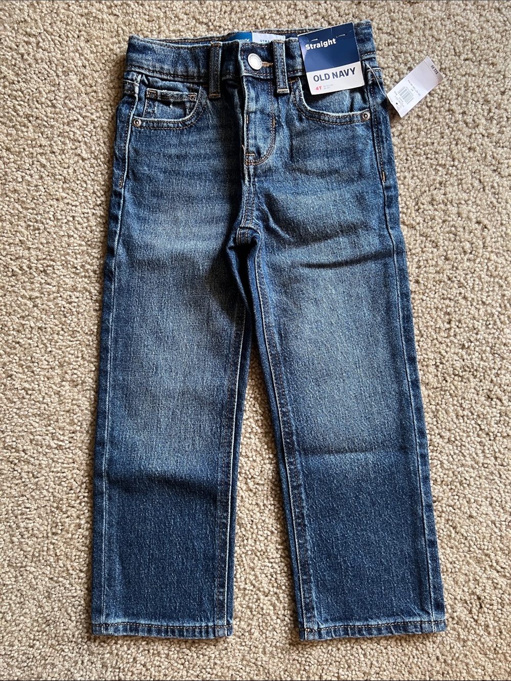 Old Navy Kids Straight Jeans in Blue Denim
